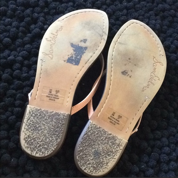 SAM EDELMAN Peach Sandals - Picture 5 of 5